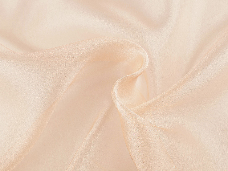 Organza dekoracyjna z połyskiem