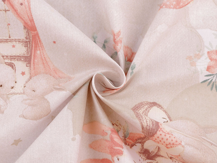 Tessuto / tela di cotone, motivo: bambina