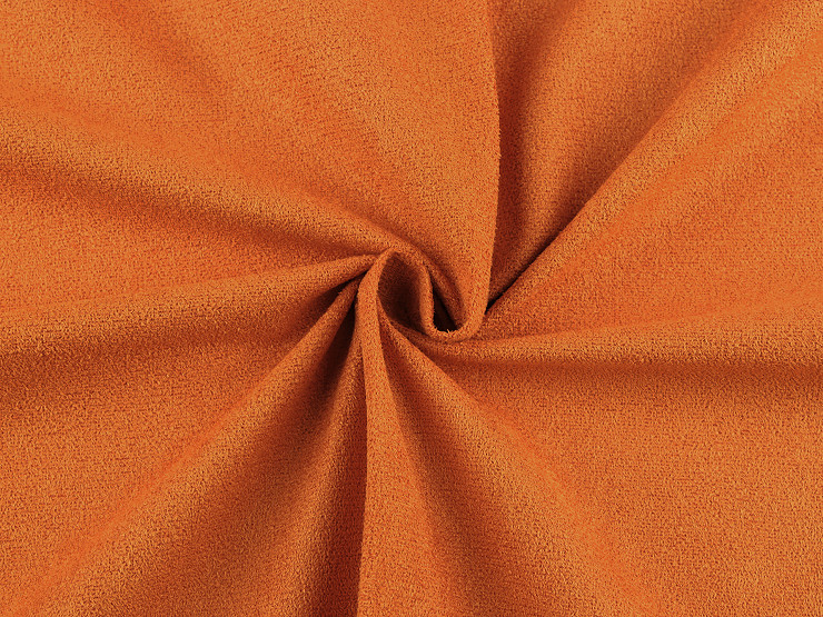Elastic garment suede leather