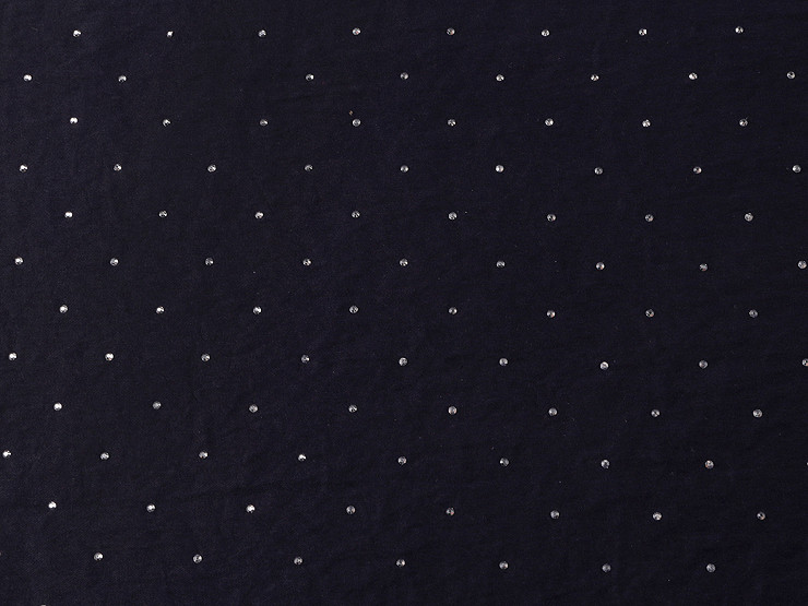 Tissu extensible pour habillement avec strass thermocollants