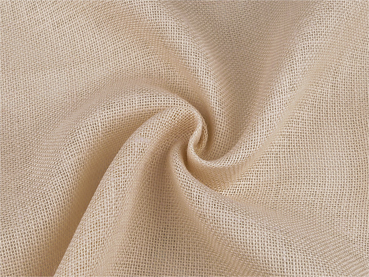 Tissu en lin naturel