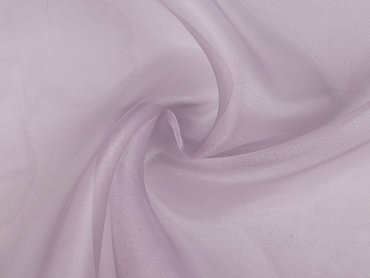 Tessuto in organza, con lucentezza