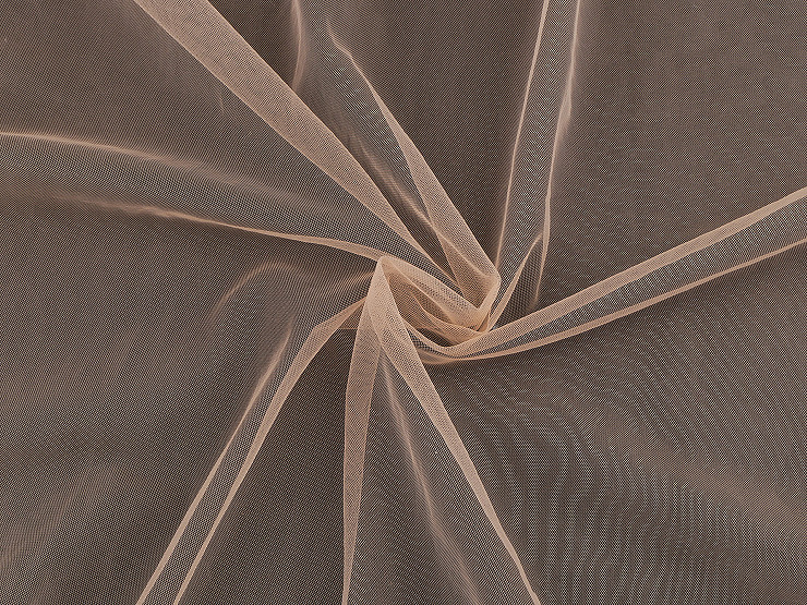 Esclusivo tulle elasticizzato per inserti, scollature, maniche, fodere del corpo
