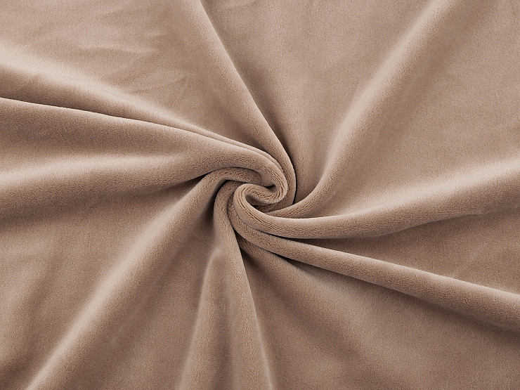 Tkanina Minky gładka / plusz baby elastyczny