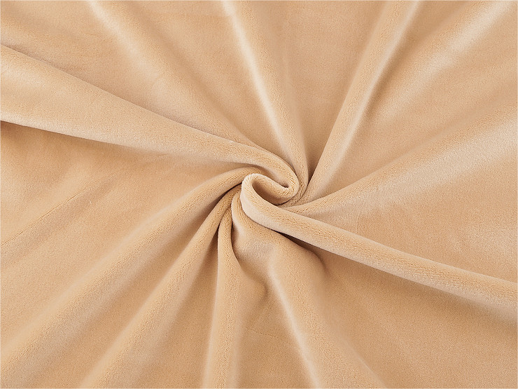 Tkanina Minky gładka / plusz baby elastyczny