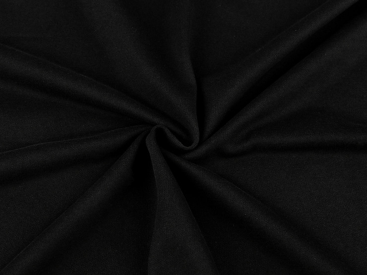 Einfarbiger unangerauter Sweatstoff