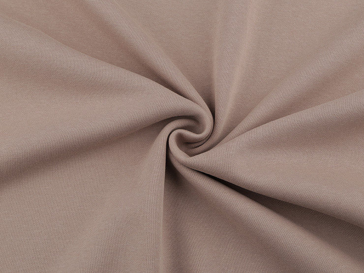 Gefütterter Sweatstoff mit Kunstpelz