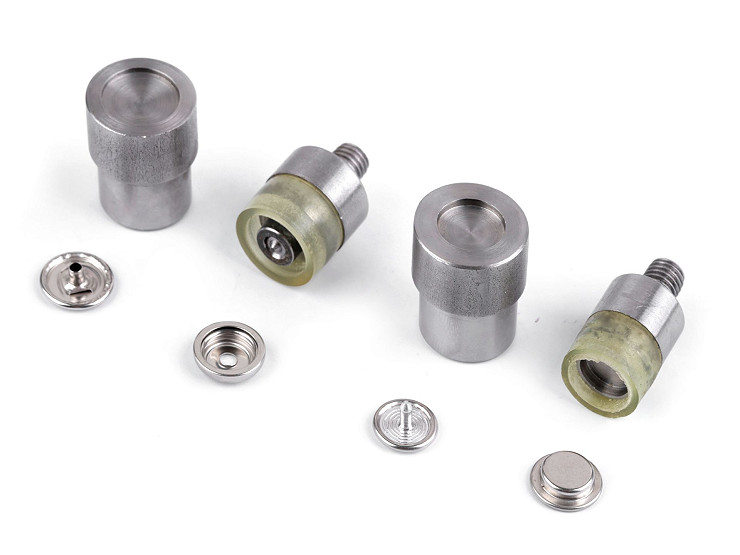12 Set Di Bottoni A Pressione In Metallo 15 Mm Con Attrezzi Per Installazione – Argento, Per Abbigliamento E Fai Da Te