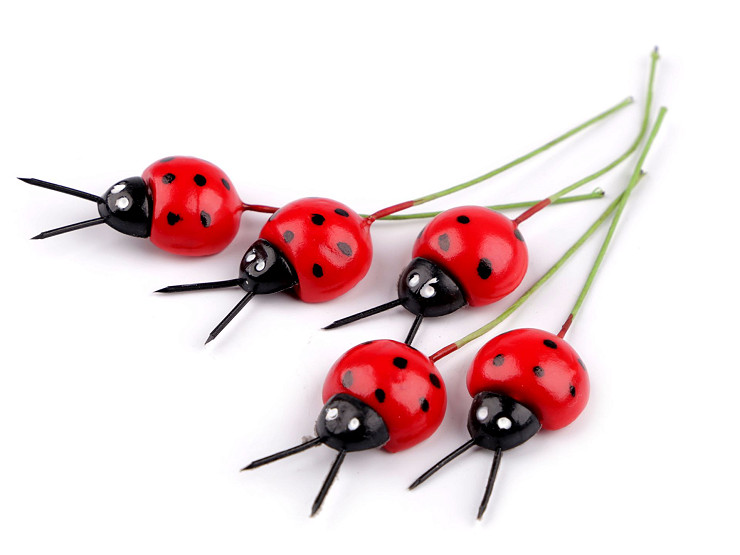 Ladybug on a wire 