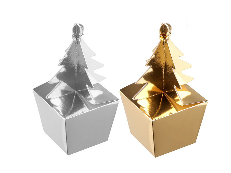 Christmas tree gift box