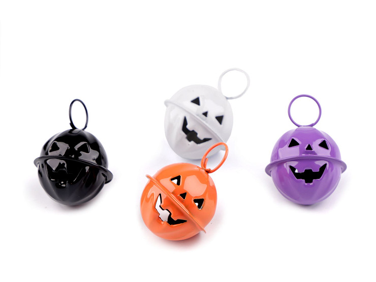 Jingle bells Halloween pumpkin Ø24 mm 