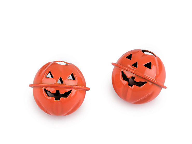 Cascabel, calabaza de Halloween Ø24 mm