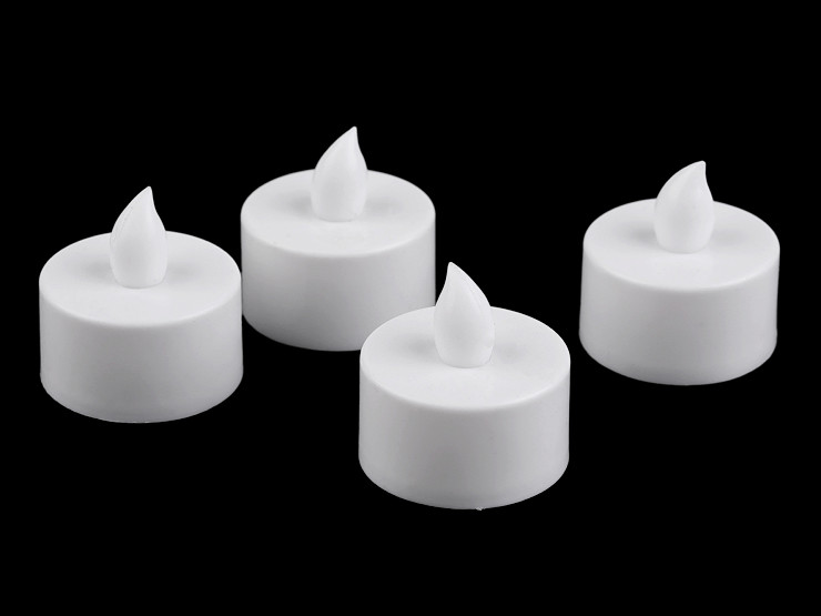 Ledowe świeczki tealight na baterie Ø3,6 cm 