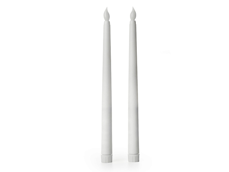 LED candle conical, battery operated Ø2 cm