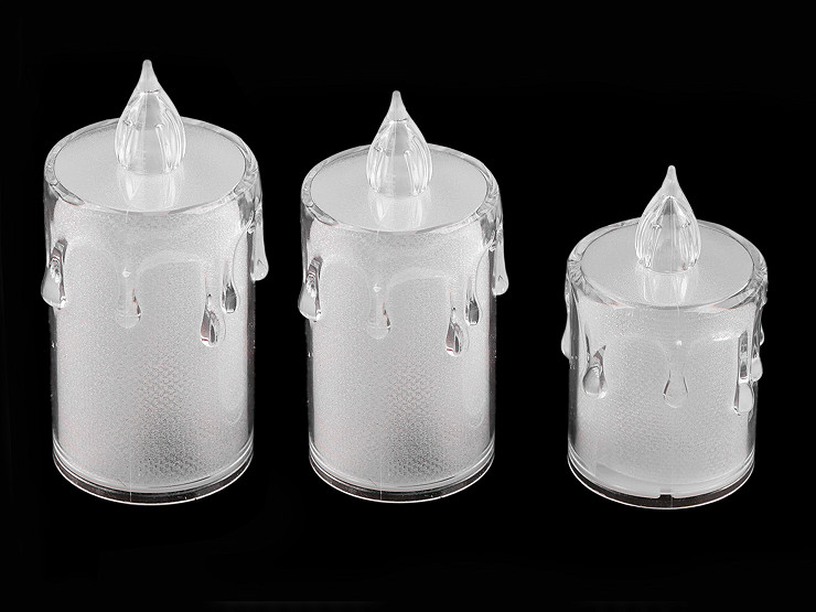 LED mécses elemre Ø3,6 cm