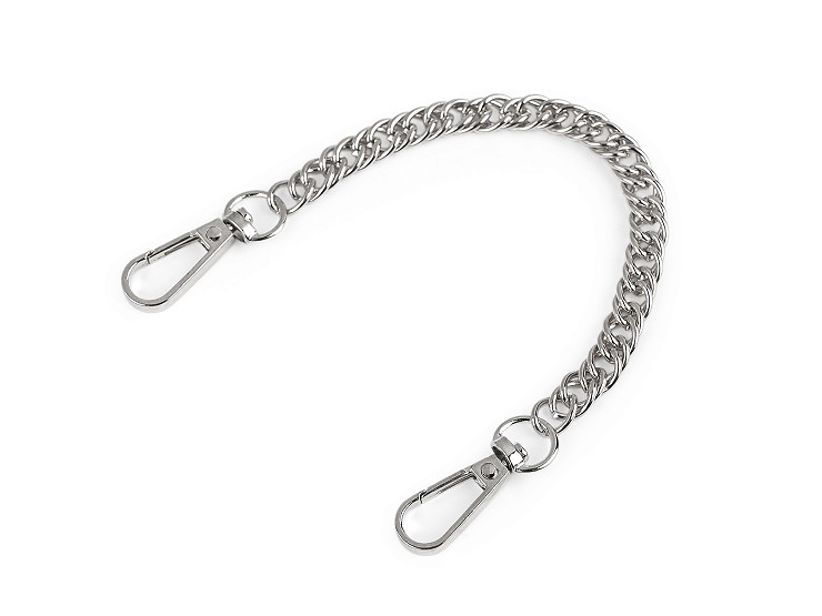 Lanac/ručka za torbicu s karabinerom, duljine 21,5 cm