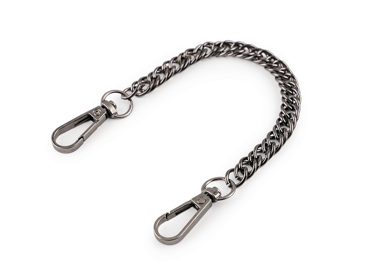 Retiazka / ucho na kabelku s karabínou dĺžka 21,5 cm