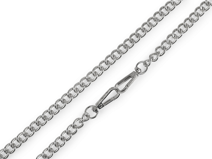 Catena per borsetta, con moschettone, lunghezza: 120 cm