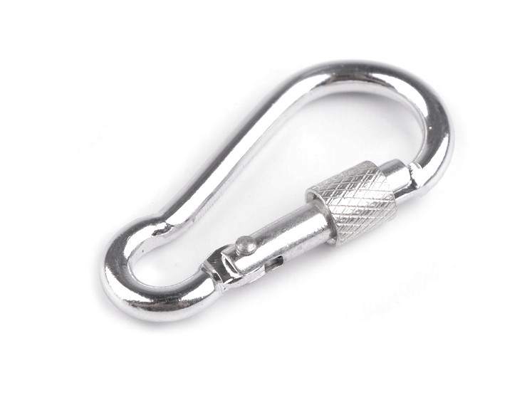 Alloy Keyring Carabiner / Snap Hook Safety Clip 