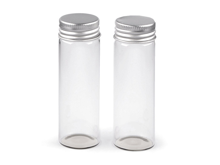 Glass bottle with screw cap 30x90 mm