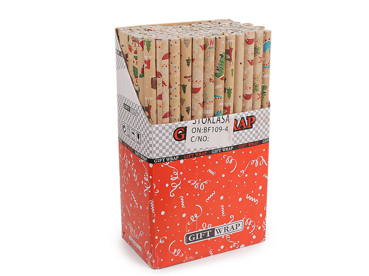 Papier do pakowania 0,7x2 m naturalny 