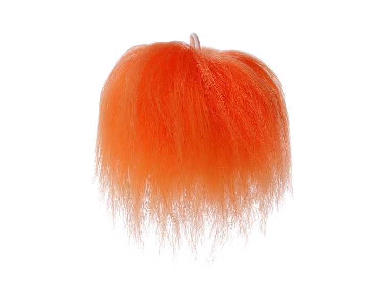 Decorative fur pom-pom for making gnomes and figures Ø8 cm