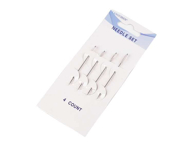 Needles for manual sewing of coarser materials