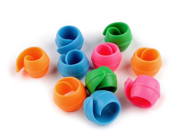 Anti-untangling silicone thread holder