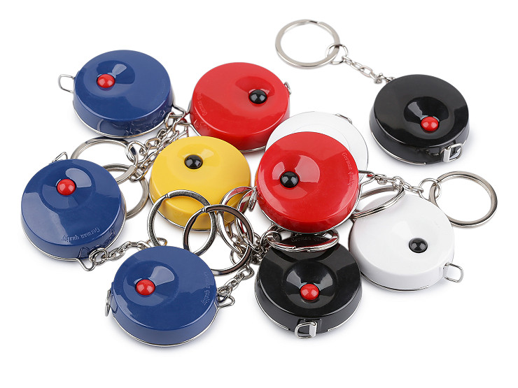 Tape measure / keychain, German quality, length 150 cm