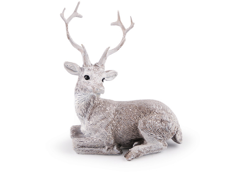 Cerf pour décoration de couronnes et de cravates de Noël