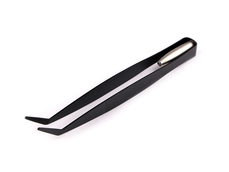 Metal tweezers with LED light