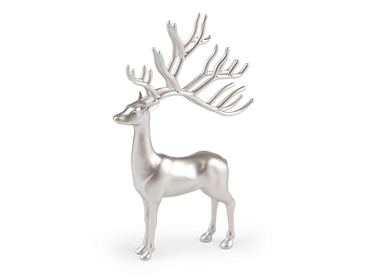 Hirsche zum Verzieren von Kränzen und Weihnachtsdekorationen