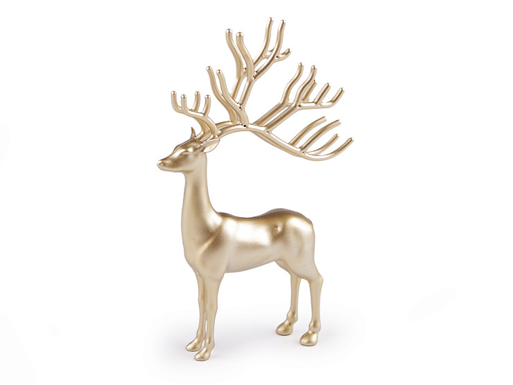 Hirsche zum Verzieren von Kränzen und Weihnachtsdekorationen