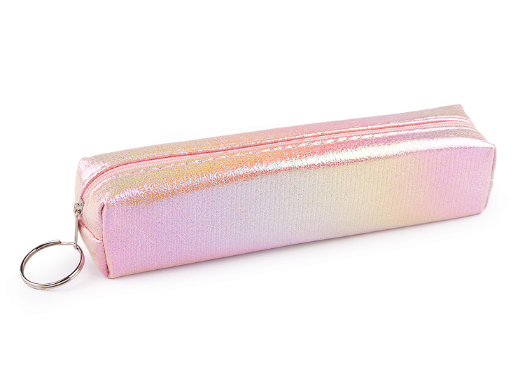 Holographic pencil case 18x4 cm