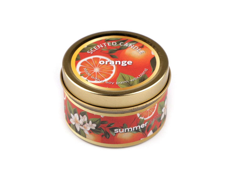 Scented candle in a tin can 60 g