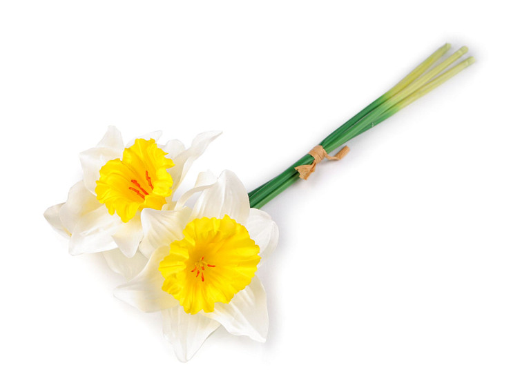 Mazzo di narcisi artificiali, 3 pezzi