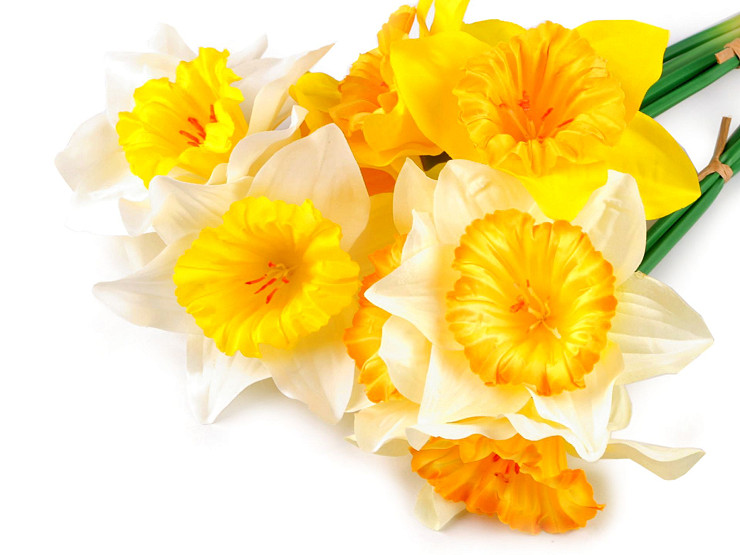 Artificial daffodil bundle of 3 pcs