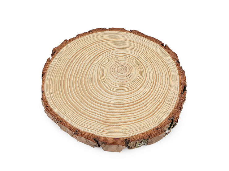 Rondele din lemn natural decorabile Ø16 cm