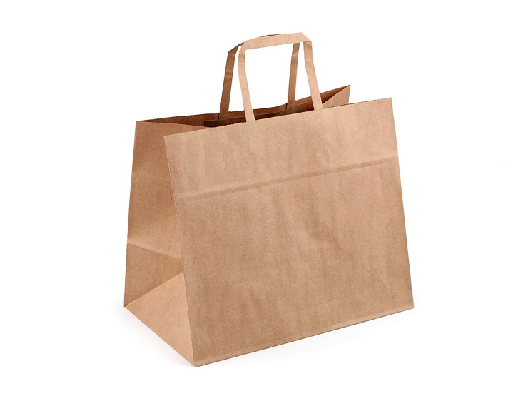 Paper bag with wide bottom 32x27 cm