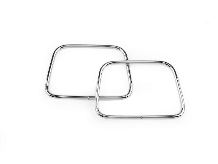 Ucha do torby metalowe 8x11 cm 