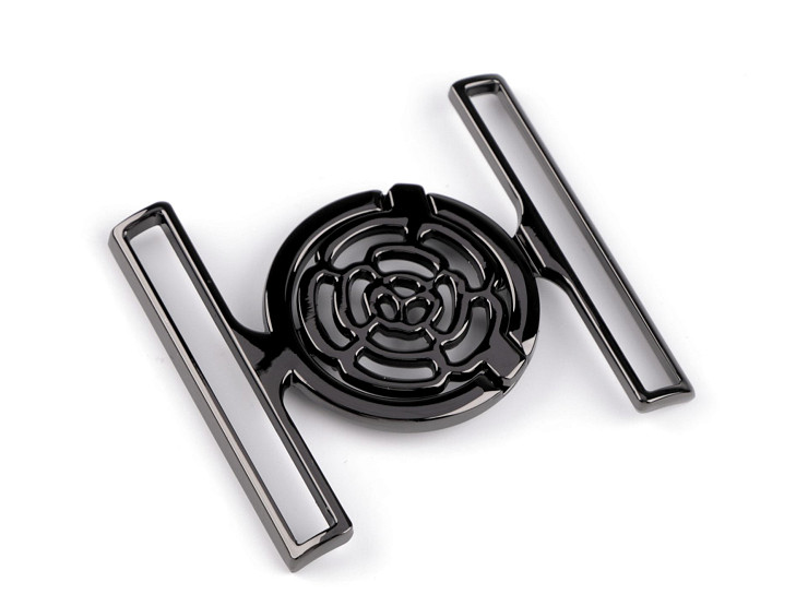 Zapięcie metalowe / klamra szerokość otworu do przewlekania 50 mm 