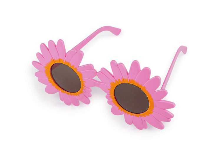 Bicchieri da festa / carnevale, motivo: fiori