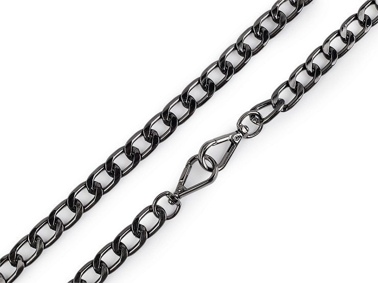 Верижка за дамски чанти с карабинер с дължина 125 см