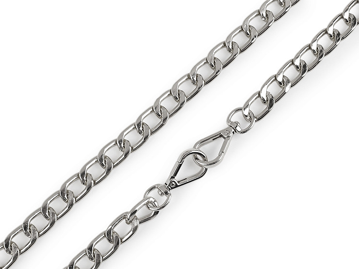 Верижка за дамски чанти с карабинер с дължина 125 см