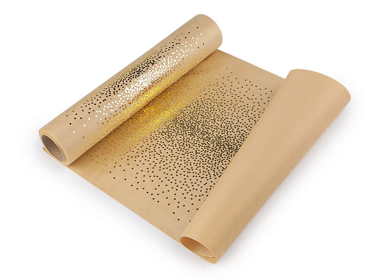 Tela de terciopelo para hacer caminos de mesa y adornos, ancho 28 cm