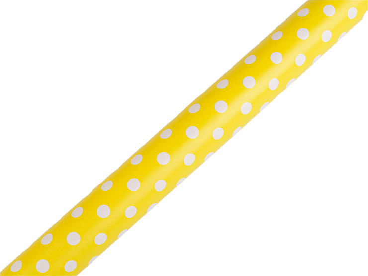 Papier do pakowania 0,7x2 m kropki