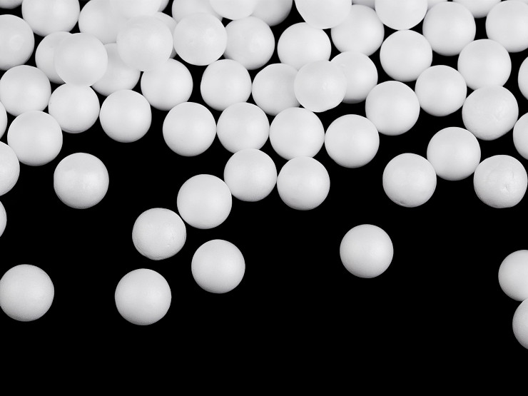 Polystyrenové kuličky Ø10; 12 mm