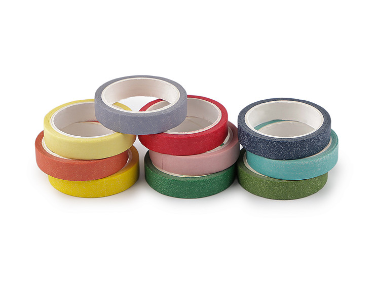 Washi papierová lepiaca páska šírka 7 mm