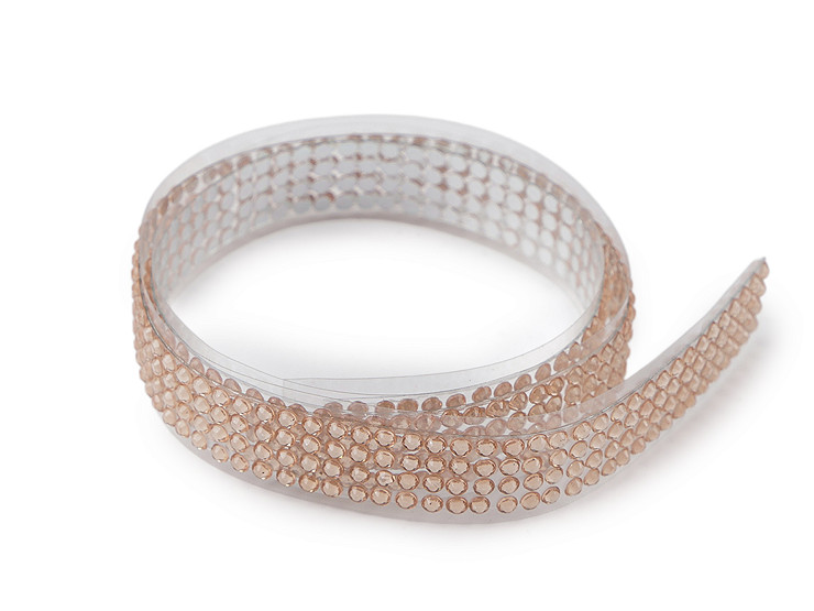 Samolepiaca borta s kamienkami šírka 12 mm