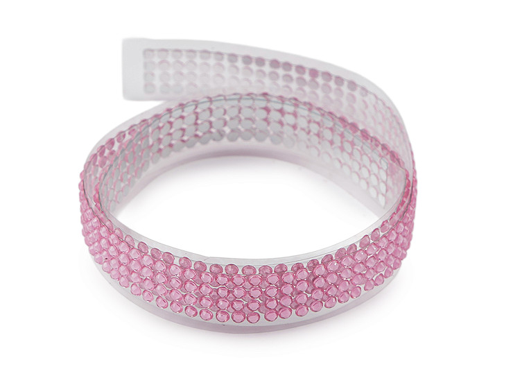 Samolepiaca borta s kamienkami šírka 12 mm